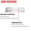 Football Mouth GuardSports Mouthguard for FootballBoxing, Basketball,Wrestling, Includes Mouth Guard Case, Adult and Youth Sizes (1 Pack White) view 2