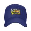 Army Vietnam Veteran Baseball Cap Men - Classic Dad Hat Adjustable Plain Hat Blue view 2