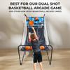 SereneLife 7" Mini Basketballs - 4 Pack Premium Rubber Basketball Balls with 2-Ply Butyl Bladder for Longer Air Retention, Perfect for Hoops Arcade Games and Training view 2