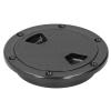 gernie Deck Plate, 5.6in Boat Round Non Slip Inspection Hatch with Detachable Cover, Circular Watertight Boat Hatch Deck Plate, Black Boat Deck Plate for Marine Boat Yacht Truck RV, gerniegiyg7b31z9 view 1