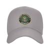 Army Fort Benning Army Base Georgia Baseball Cap Men - Classic Dad Hat Adjustable Plain Hat Gray view 2