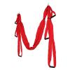 Aerial Yoga Swing Set, Yoga Hammock Hanging Swing, Polyester Cotton Adjustable Improve Flexibility Yoga Hammock Yoga Inversion Tool for Physical Exercise (Red)