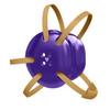 Great Call Athletics | Wrestling Classic Headgear Earguard Adult Grappling Head Gear Adjustable Ear Guards Vegas Gold Straps (Purple w/ Vegas Gold Straps) view 1