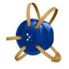 Great Call Athletics | Wrestling Classic Headgear Earguard Adult Grappling Head Gear Adjustable Ear Guards Vegas Gold Straps (Royal Blue w/ Vegas Gold Straps) view 1