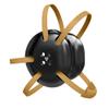Great Call Athletics | Wrestling Classic Headgear Earguard Adult Grappling Head Gear Adjustable Ear Guards Vegas Gold Straps (Black w/ Vegas Gold Straps) view 1