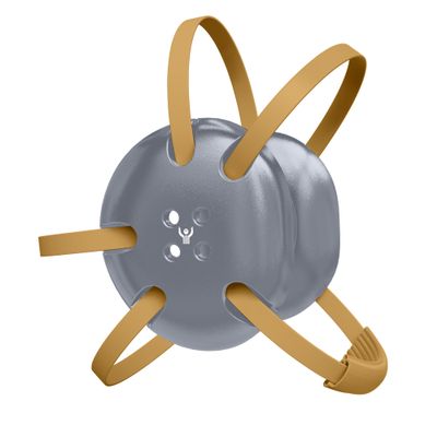 Great Call Athletics | Wrestling Classic Headgear Earguard Adult Grappling Head Gear Adjustable Ear Guards Vegas Gold Straps (Silver w/ Vegas Gold Straps)