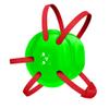 Great Call Athletics | Wrestling Classic Headgear Earguard Adult Grappling Head Gear Adjustable Ear Guards Varsity Red Straps (Neon Green w/ Varsity Red Straps)