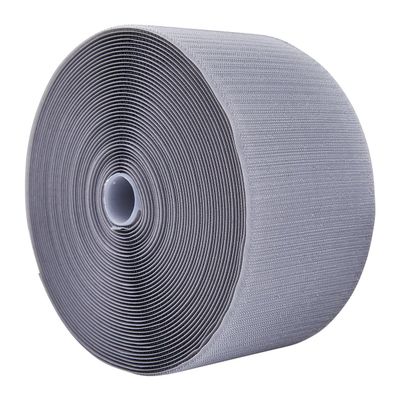 Century Hook Mat Fastener | 42' Long & 4" Wide | Hook Fastener for Carpet Bonded Foam Seams | Hook Mat Fasteners for Wrestling, Gymnastics, and Cheer Gym Floors (Grey)