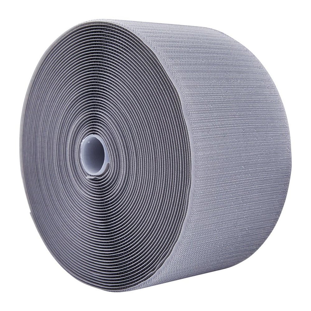 Century Hook Mat Fastener | 42' Long & 4" Wide | Hook Fastener for Carpet Bonded Foam Seams | Hook Mat Fasteners for Wrestling, Gymnastics, and Cheer Gym Floors (Grey)