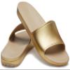 Crocs Women's Kadee Slide, Sandals for Women, Gold, 7 Women view 2