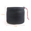 Camping Pot Bag Kitchen Cutlery Organizer Drawstring Anti Collision Protection Outdoor Camping Cookware Bag for BBQ Fishing, 17cmx17cm view 2