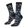 ZISHAK Nautical Sailing Pirate Adult Sports Socks-Men'S Cotton Mid-Calf Socks:A Fusion Of Comfort,Style,And Functionality view 3