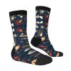 ZISHAK Nautical Sailing Pirate Adult Sports Socks-Men'S Cotton Mid-Calf Socks:A Fusion Of Comfort,Style,And Functionality view 4