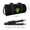 10th Special Forces Group Det A Germany Travel Luggage Duffel Bag Sports Rolling Foldable Duffel Bag, Black view 4