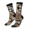 ZISHAK Petoskey And Stone Adult Sports Socks-Men'S Cotton Mid-Calf Socks:A Fusion Of Comfort,Style,And Functionality view 2