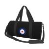 Round British Raf Royal Air Force Travel Luggage Duffel Bag Sports Rolling Foldable Duffel Bag, Black view 1