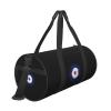 Round British Raf Royal Air Force Travel Luggage Duffel Bag Sports Rolling Foldable Duffel Bag, Black view 3