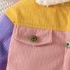Baby Boys Girls Corduroy Jacket Kids Toddler Sherp Lined Top Lapel Button Down Thicked Warm Coat (A, 3-6 Months) view 4