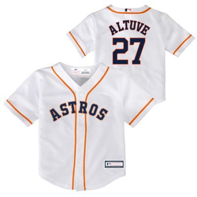 Outerstuff Jose Altuve Houston Astros MLB Infants 12-24 Months White Home Player Jersey (18 Months)
