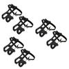 Didiseaon 3sets Toe Clip Pedal Shoe Straps for Cycling Easy Installation Compatible Safety and Control While Riding view 1