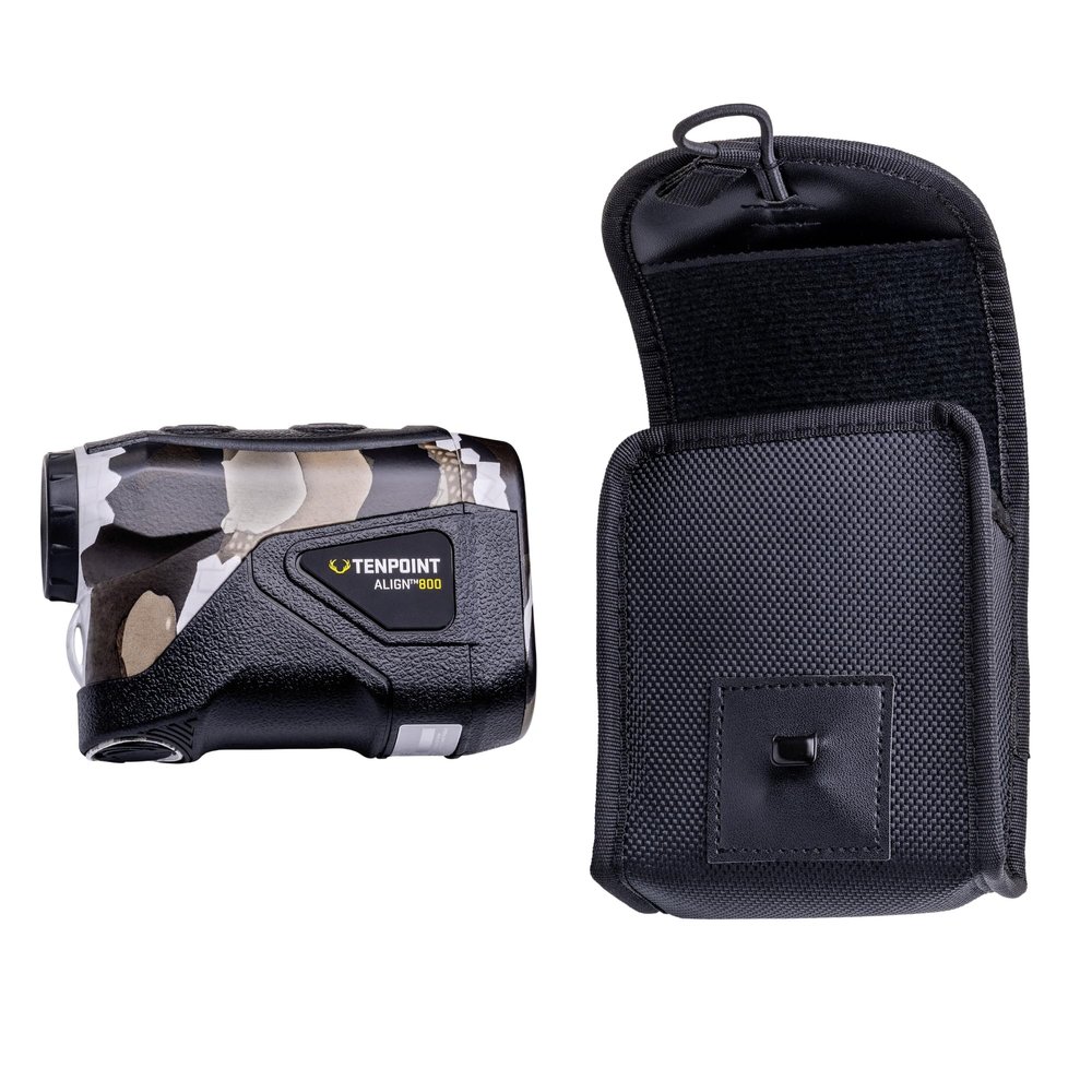 TenPoint Align 800 Rangefinder, Vektra - LCD Display with 6X Magnification - 1-Yard Accuracy with Angle Compensation - Includes Black Pouch, Lanyard & Lens Cloth