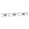 BESPORTBLE 3pcs Billiards Cue Rack Shot Positions Acrylic Pool Cue Holder Lightweight Bridge for Optimal Angles Portable Slide Design for Easy Use view 1