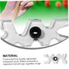 BESPORTBLE 3pcs Billiards Cue Rack Shot Positions Acrylic Pool Cue Holder Lightweight Bridge for Optimal Angles Portable Slide Design for Easy Use view 2