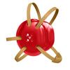 Great Call Athletics | Wrestling Classic Headgear Earguard Adult Grappling Head Gear Adjustable Ear Guards Vegas Gold Straps (Varsity Red w/ Vegas Gold Straps) view 1