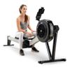 California Fitness Products by Marcy Deluxe Rowing Machine with Adjustable Air Resistance for Cardio Training NS-7874RW view 1