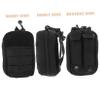 BESPORTBLE 5pcs Outdoor Medical Pouch Waist Bag Compact First Aid Storage Multiple Compartments for Hiking Travel and Emergencies Material view 3