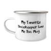 Brilliant Housekeeper 12oz Camping Mug, My Favorite Housekeeper Gave Me This Mug, Gag For Friends From Team Leader, Housekeeping gifts, Gifts for housekeepers, Housekeeper gift ideas, Gift ideas for view 1