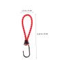 KOMBIUDA 6pcs Sturdy Tent Hooks Elastic Tent Cord Canopy Tie Downs Hanging Clips Anchor Fixing Rope Buckle view 2