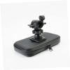 BESPORTBLE Klevercase Phone Mount Frame Holder Bike Phone Bag Motorcycle Stands Cellphone Holder Bike Phone Holder Phone Case Rear View Mirror Mount Mobile Holder for Bike Handle Riding view 3