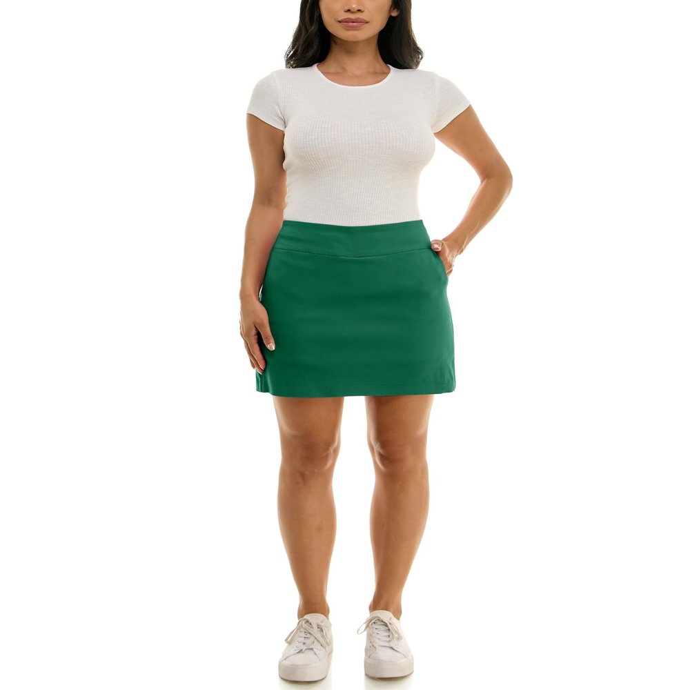 Zac & Rachel Women's New Millennium Pull-On Skort, Ultramarine Green, 16