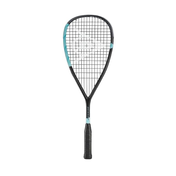 Dunlop Sports Blackstorm TI SLS Squash Racket, Black/Blue V23