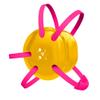 Great Call Athletics | Wrestling Classic Headgear | Earguard Adult Grappling Head Gear | Adjustable Ear Guards Pink Straps (Athletic Gold w/ Pink Straps) view 1