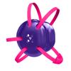 Great Call Athletics | Wrestling Classic Headgear | Earguard Adult Grappling Head Gear | Adjustable Ear Guards Pink Straps (Purple w/ Pink Straps)