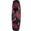 RAVE Sports Freestyle Wakeboard and Bindings Package (Red), Wide 4-Point Design for Grip in Turns, Continuous Rocker for Stable Landings, 139 cm x 42.8 cm, for Riders Over 125 lbs., Adjustable Fit view 1