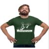 4X-Large Forest Green Mens Some People Just Need A Pat On The Back Funny Gift T-Shirt view 1