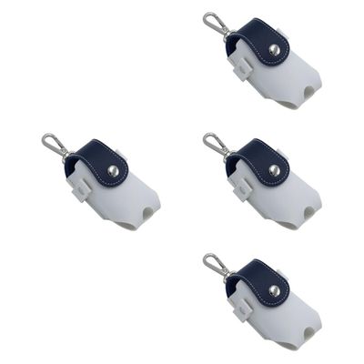 BESPORTBLE 4pcs Golf Tee Pouch Belt Clip Golf Ball Holder Bag Reusable Tee Bag for Golfing Accessories