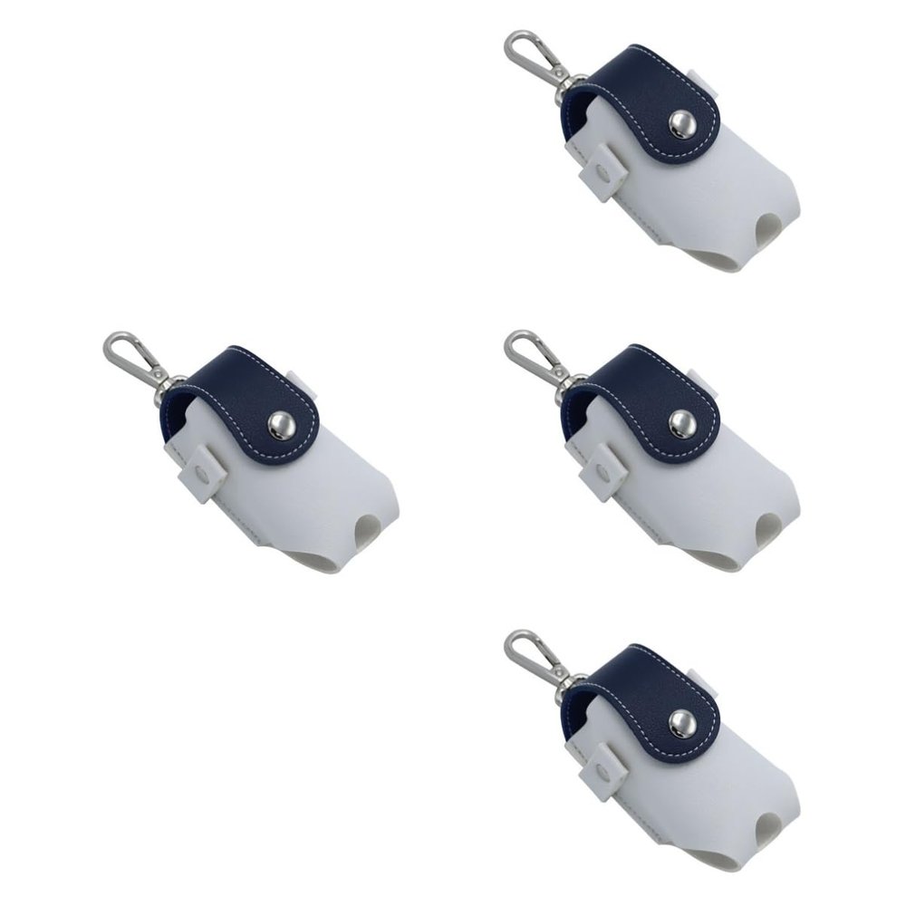 BESPORTBLE 4pcs Golf Tee Pouch Belt Clip Golf Ball Holder Bag Reusable Tee Bag for Golfing Accessories