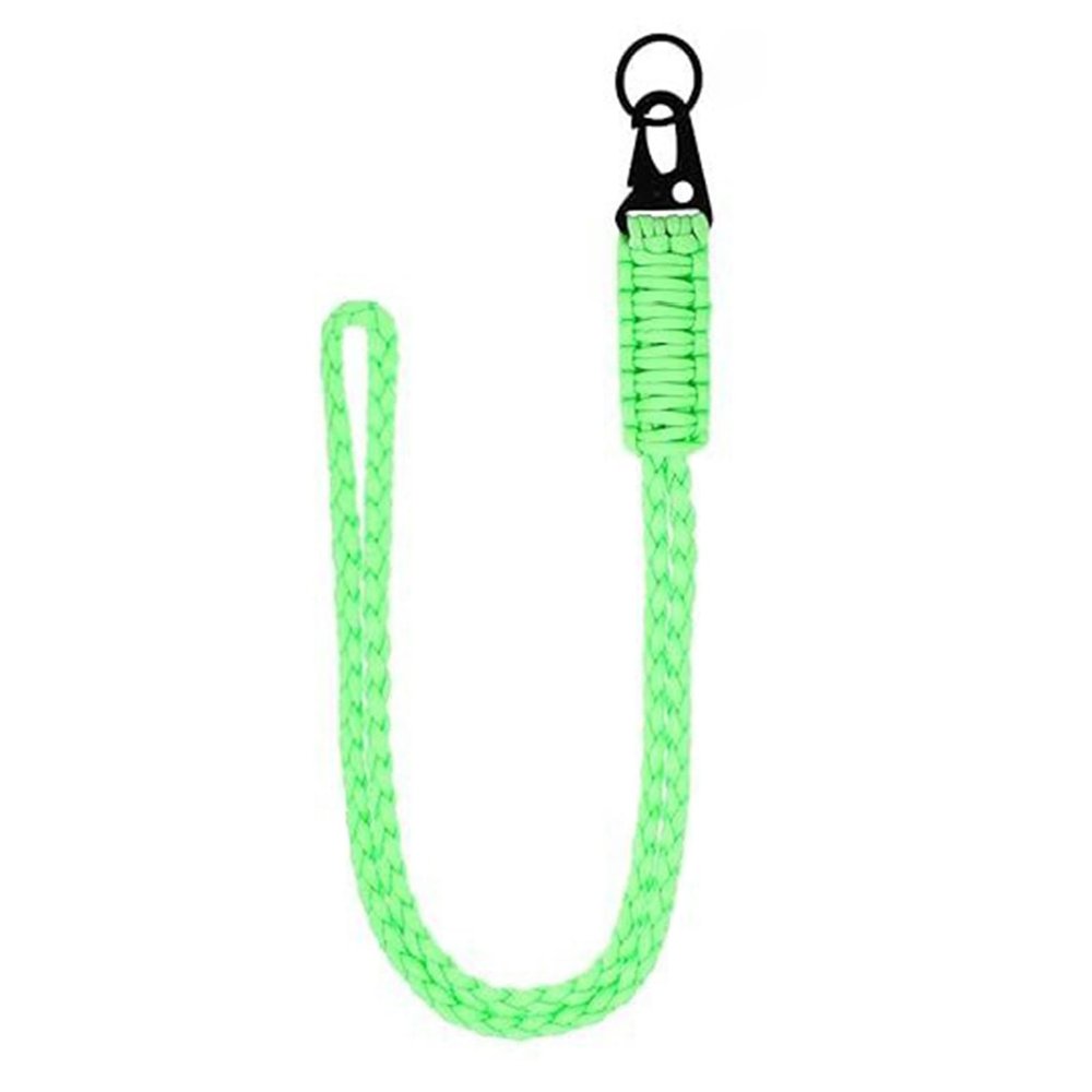 BENBOR Fluorescent Lanyard for Easy Spotting at Night Durable Paracords Outdoor Activities Glow in Dark Heavy Duty Portable Green