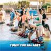 SKIP NN' HOLE 8x Extra Stonnes Pool Game Set Bundle with 8X Extra Skipping Stonnes | Skipping Stone Swimming Pool Cornhole Game for All Ages view 3