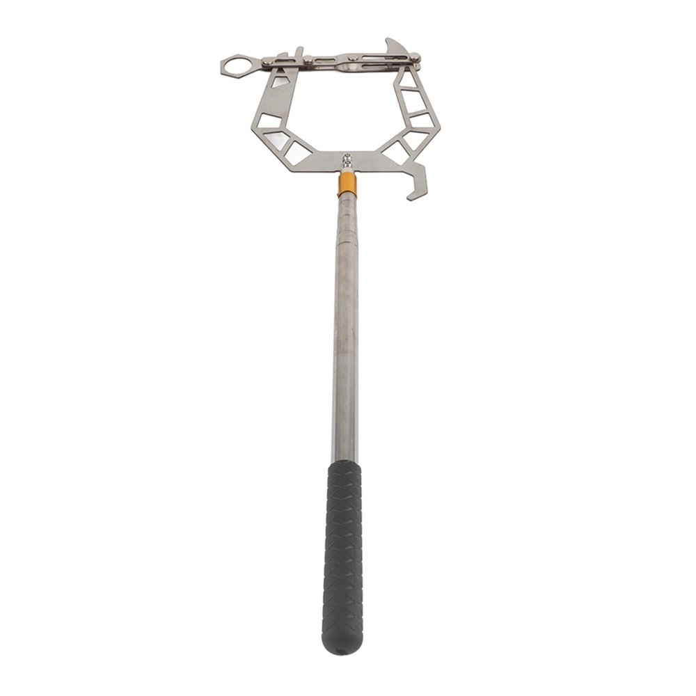 Fydun U Shaped Boat Hook Threader Multifunctional Telescope Dock Hook Ship Docking Equipment Tool Wide Range of Uses