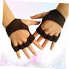 BESPORTBLE 2pcs Weight Lifting Gloves for Women Men Gym Gloves Non-Slip Padded Wrist Strap view 4