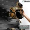 Savior Equipment Wall Rack System H.A.B Attachment Tactical Gear Wall Mount Organizer, Military Helmet Vest Belt Display Rack Plate Carrier Hanger, Heavy-Duty Steel Construction Hold Up to 80 lbs view 3