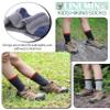 LINEMIN Kids Merino Wool Hiking Socks Toddlers Boys Girls Winter Warm Thick Thermal Boot Cushion Crew Socks 6 Pairs (4-7 Years, Mix Wool Hiking Socks) view 4