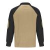 Ugly Sweaters Mens Corduroy Sweatshirts Mock Neck Pullover Sweaters with Elbow Patches Lapel Collar Button Up Long Sleeve Henleys view 3