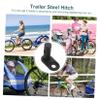 BESPORTBLE 2pcs Trailer Mount Adapter for Bicycles Coupler Attachment for Pet and Strollers Easy to Install Heavy-Duty Bicycle Trailer Supplies view 3