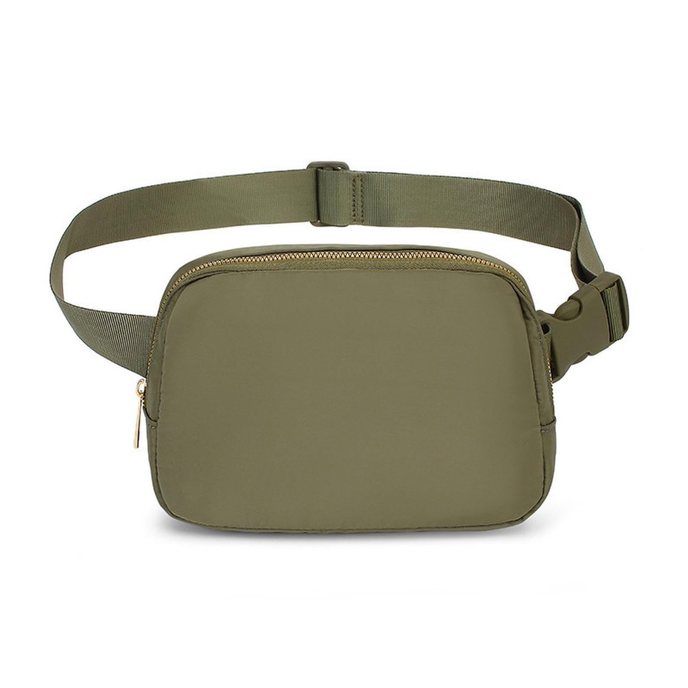 Nylon Belt Bag, Waterproof Chest Bag, Sports Yoga Bag, Crossbody Bag Gift